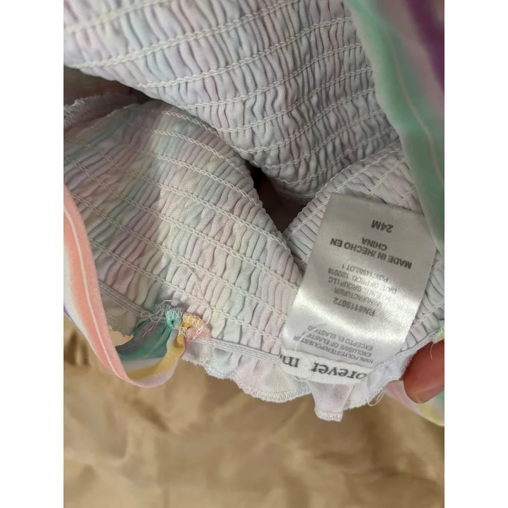 Little Co by Lauren Conrad 24M Quilted Puffer Jacket‎ & Graphic Tops Bundle Kids